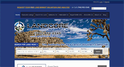 Desktop Screenshot of landcorerealty.com